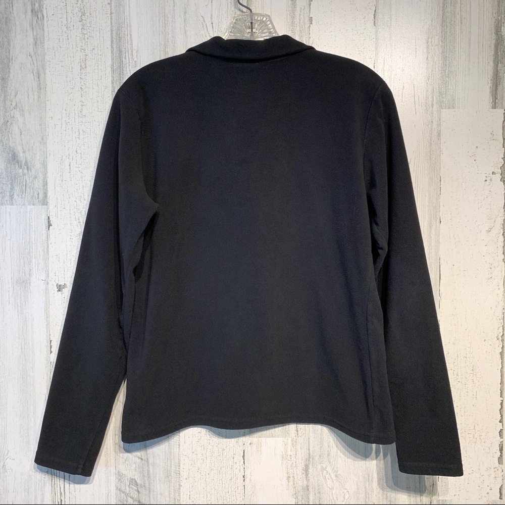 The North Face 1/4 Zip Black TKA 100 Jacket Med - Picture 3 of 7